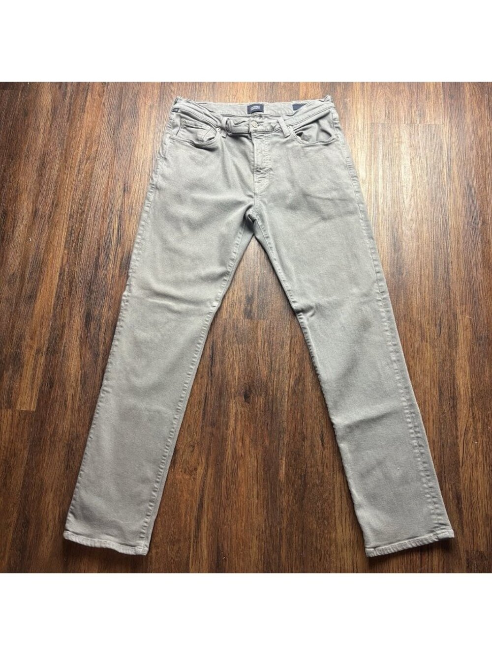 Citizens Of Humanity The Gage Straight Leg Jeans Distressed Gray Men’s Size 35
